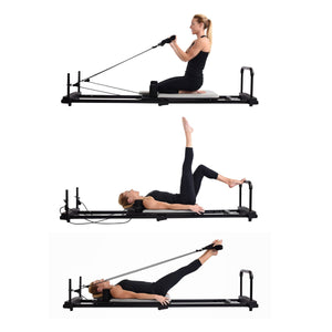 AeroPilates Reformer 435 Plus with Flared Foot Bar - New 2025 model - AeroPilates