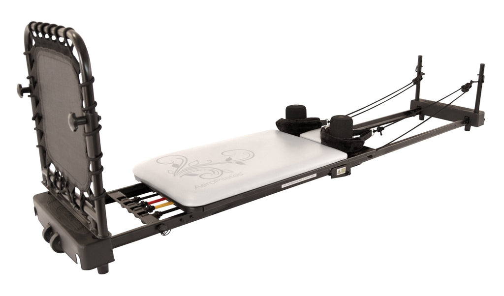 AeroPilates Home Studio Reformer 393, All-in-One Pilates Home Workout  System, No Extra Equipment Needed