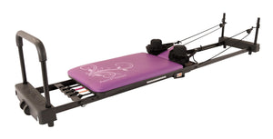 Aeropilates Reformer Pilates Machine 435 Plus model - purple cushion