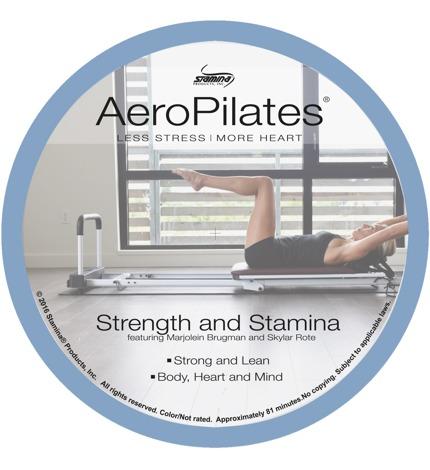 Strength and Stamina Workout DVD -New series - Aeropilates Demo