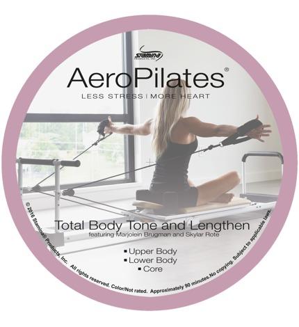 Total Body Tone and Lengthen workout DVD - New Series - Aeropilates Demo
